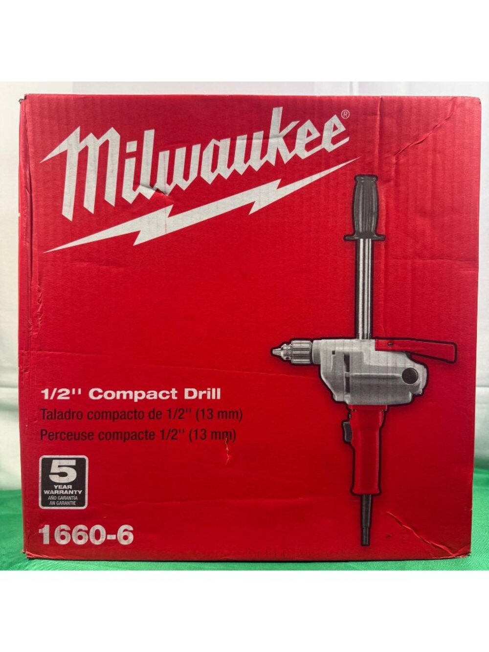 Milwaukee 1/2 in. 450 RPM Compact Drill (1660-6)